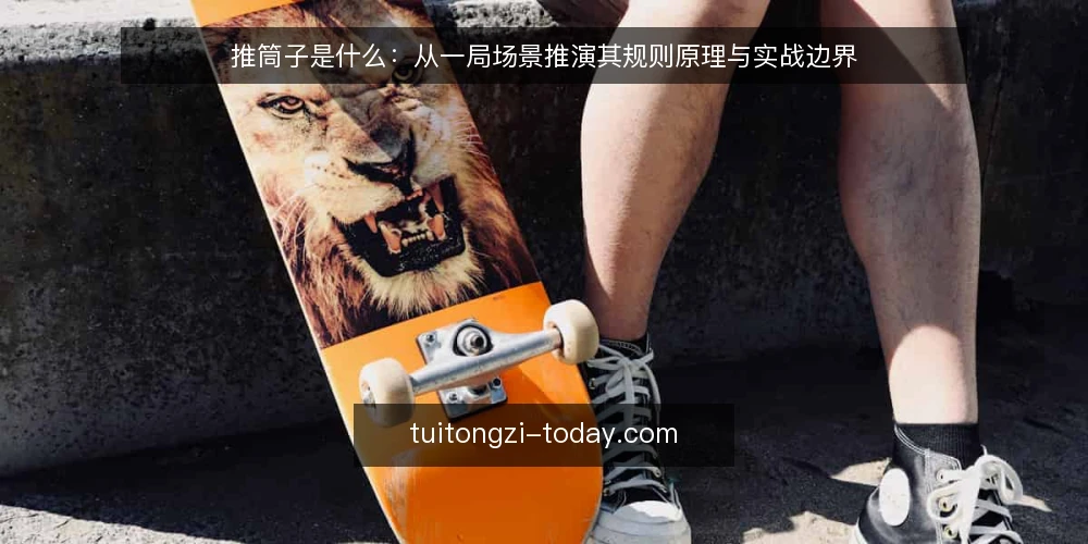 推筒子是什么:从一局场景推演其规则原理与实战边界 — 先把场景摆出来 配图